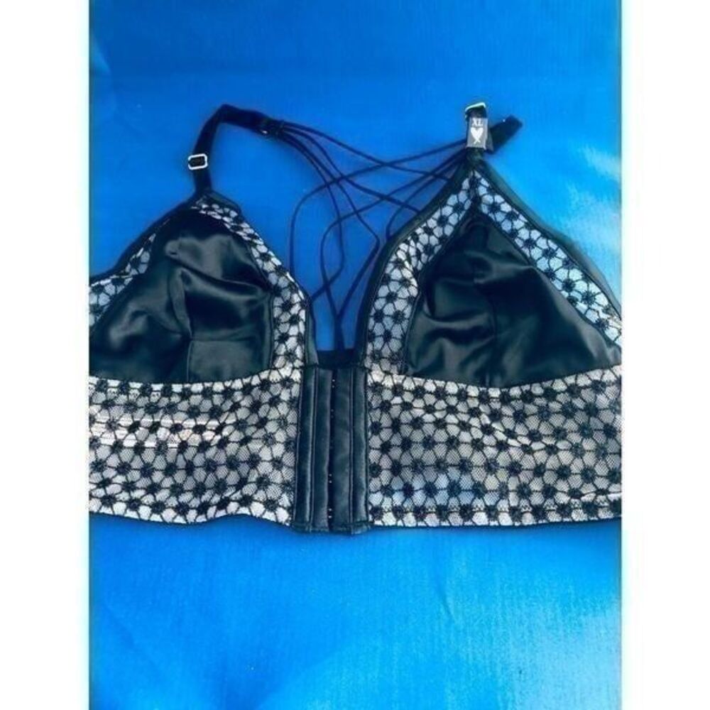 Triangle Mesh Bralette Bra Size XL soft material